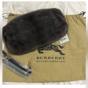 Burberry Mink Fur Bag / Clutch
